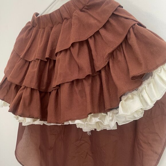 Adult Pirate/Wench Ruffle Skirt Costume - Picture 5 of 15